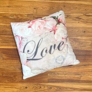 Society 6 Love Throw Pillow